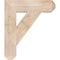 Ekena Millwork Traditional Craftsman Smooth Bracket, Douglas Fir, 5 1/2"W x 24"D x 28"H BKT06X24X28TRA04SDF - alternate 2